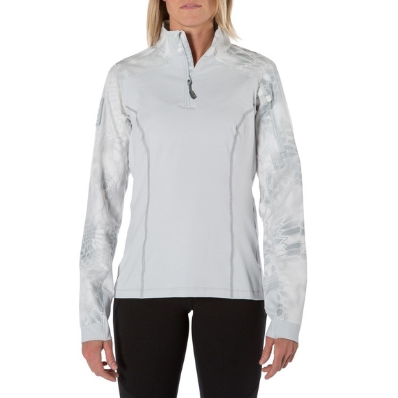 5.11 Tactical Womens Kryptek Rapid Half Zip - Picture 1 of 10